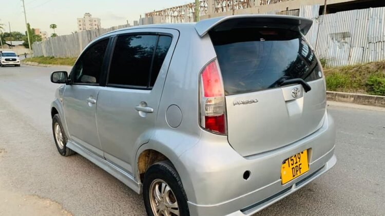 toyota passo silver mpya